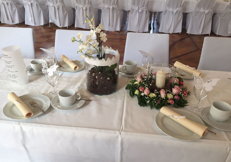 Hochzeit im Historischen Kursaal